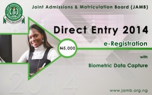 JAMB Direct Entry Forms 2014 - Approved Sales Point